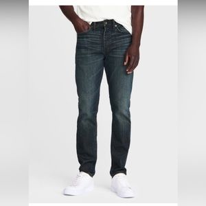Rag & Bone Mens Slim Fit Mid Indigo Authentic Stretch Jean (36W 32L)